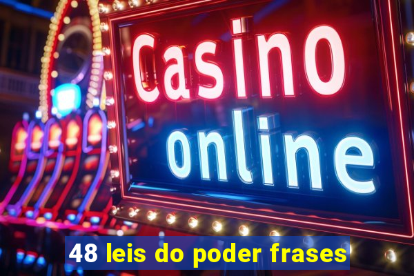 48 leis do poder frases